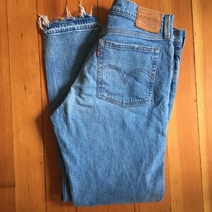 Levi’s Wedgie Icon Fit High Waist Ankle Jeans